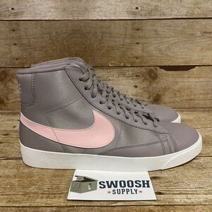 Nike Blazer Mid Prm Pumice Pink/Purple Shine Women's Sz 10.5 CK0835-200 New